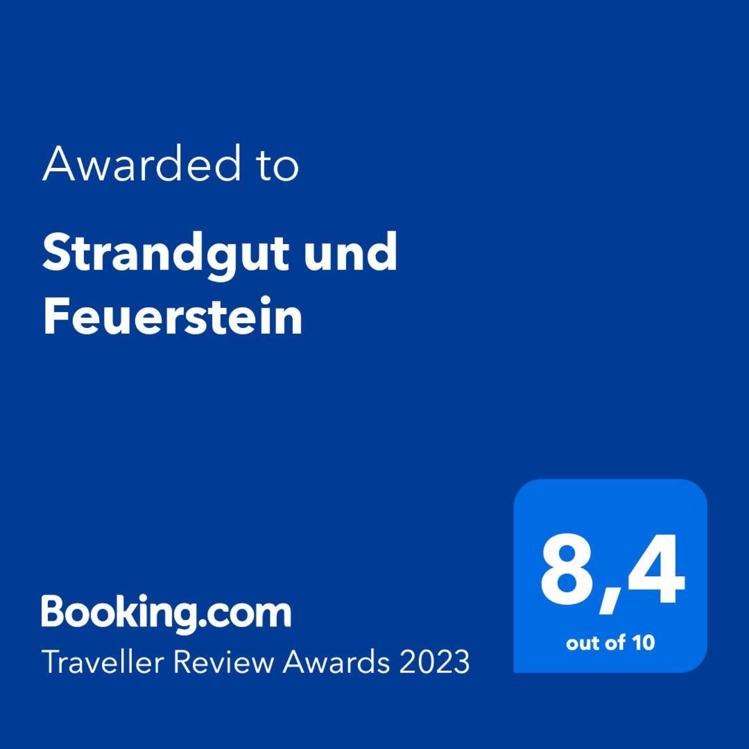 Strandgut Und Feuerstein Gustow  エクステリア 写真
